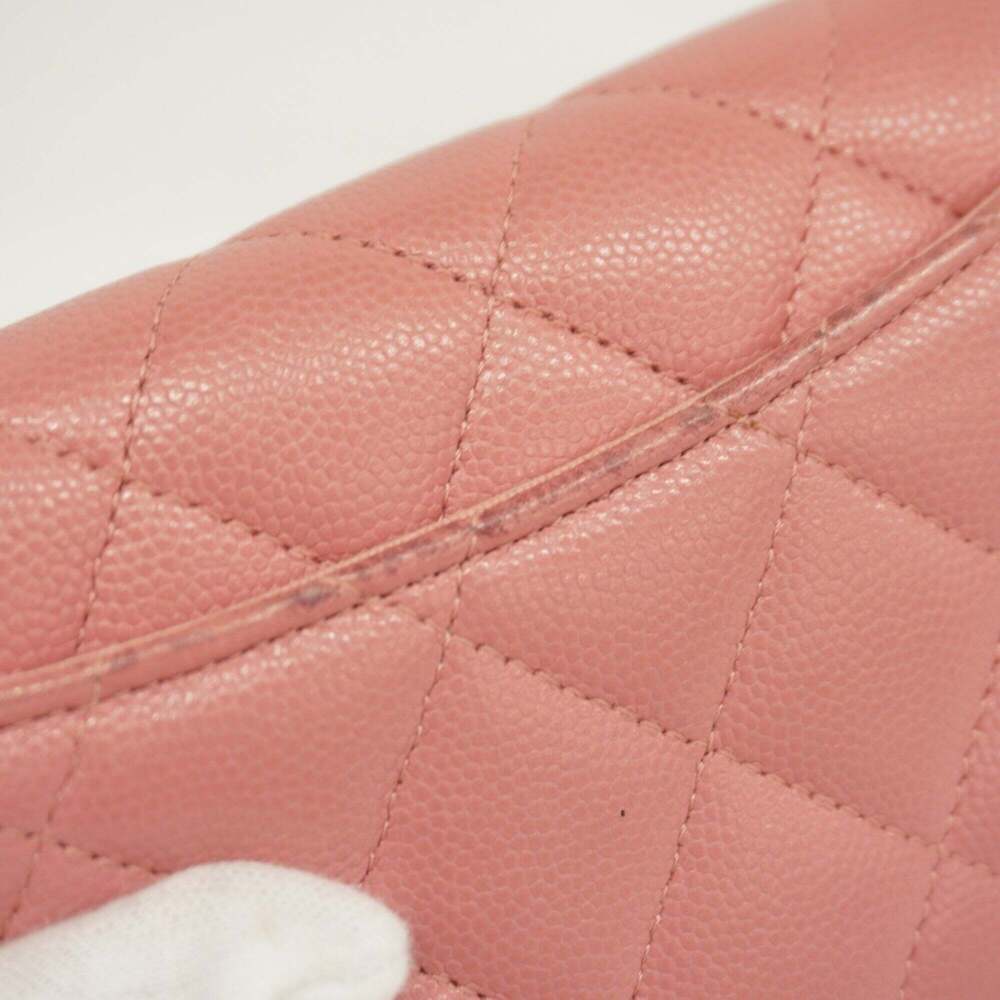 CHANEL Pink Caviar Leather Wallet - Picture 8 of 11